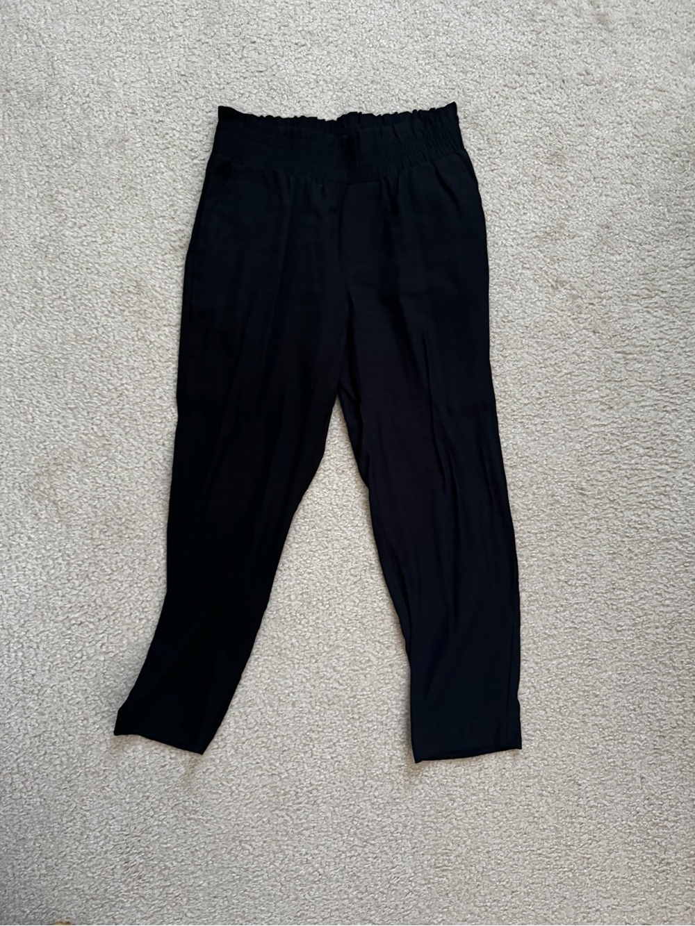 a new day Black Elastic Waist Casual Pants